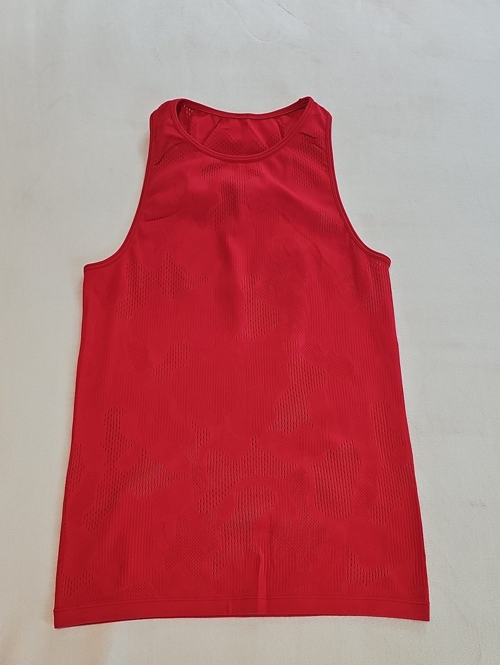 Fabletics Clara Sculpt Knit Tank Top - RED